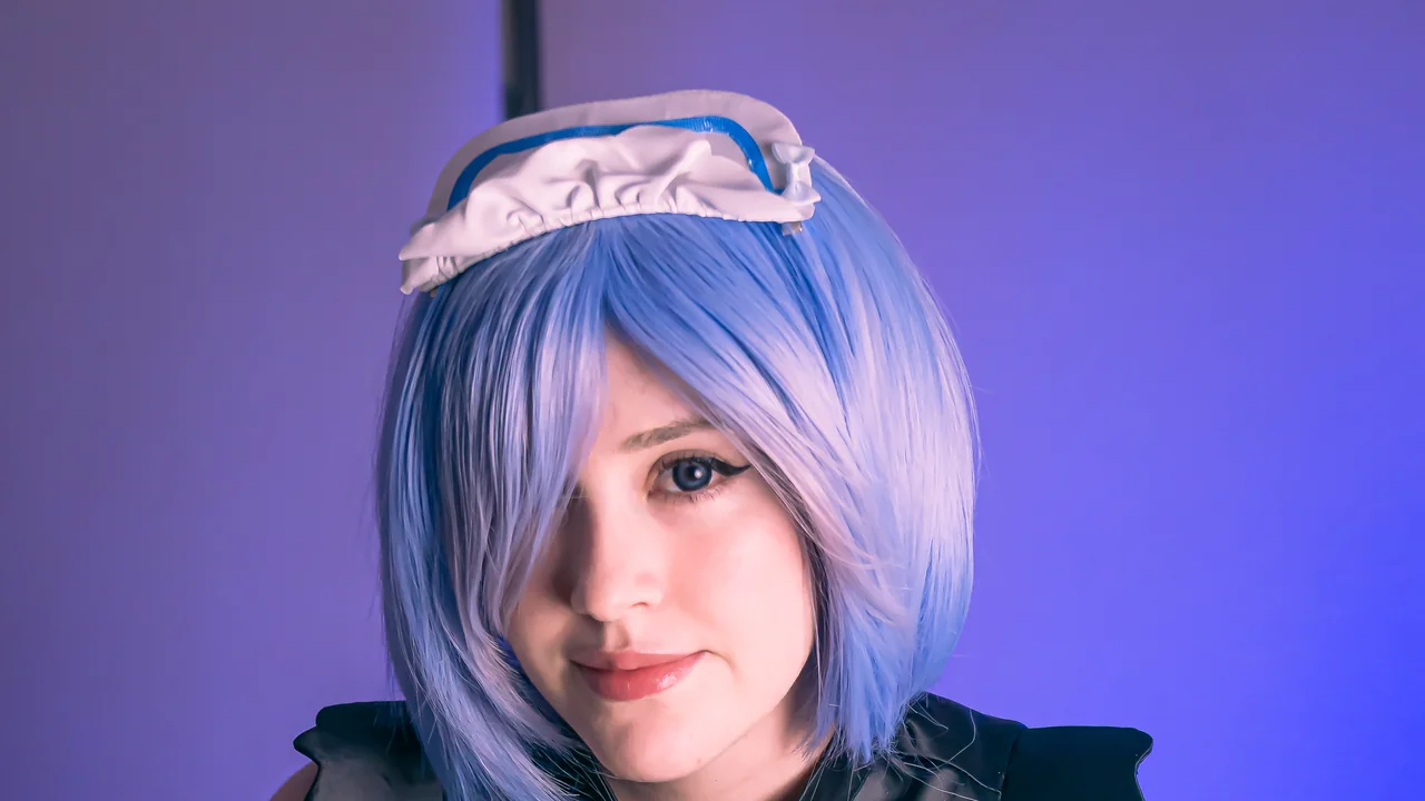 stelarhoshi rem re:zero cosplay cover, an example of the full 4k set you get after the free preview